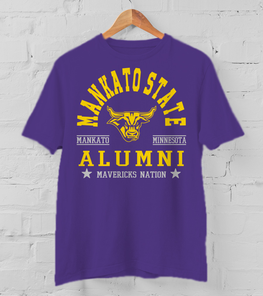 Mankato State Minnesota Alumni Mavericks Nation T-Shirt