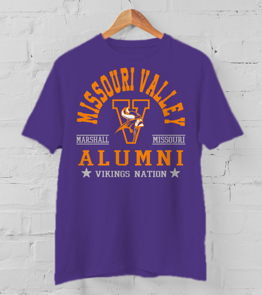 Missouri Valley College Vikings Marshall Missouri Alumni Nation T-Shirt