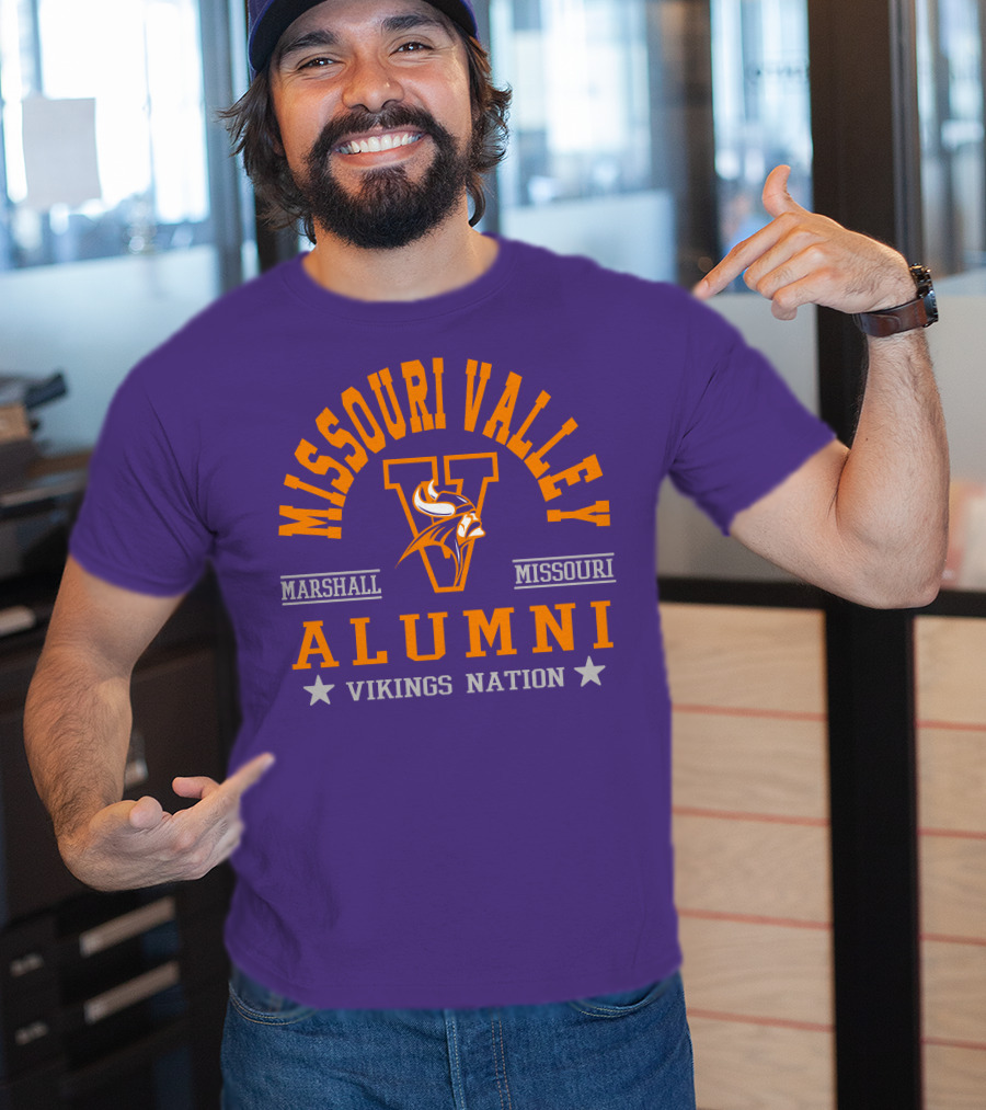 Missouri Valley College Vikings Marshall Missouri Alumni Nation T-Shirt