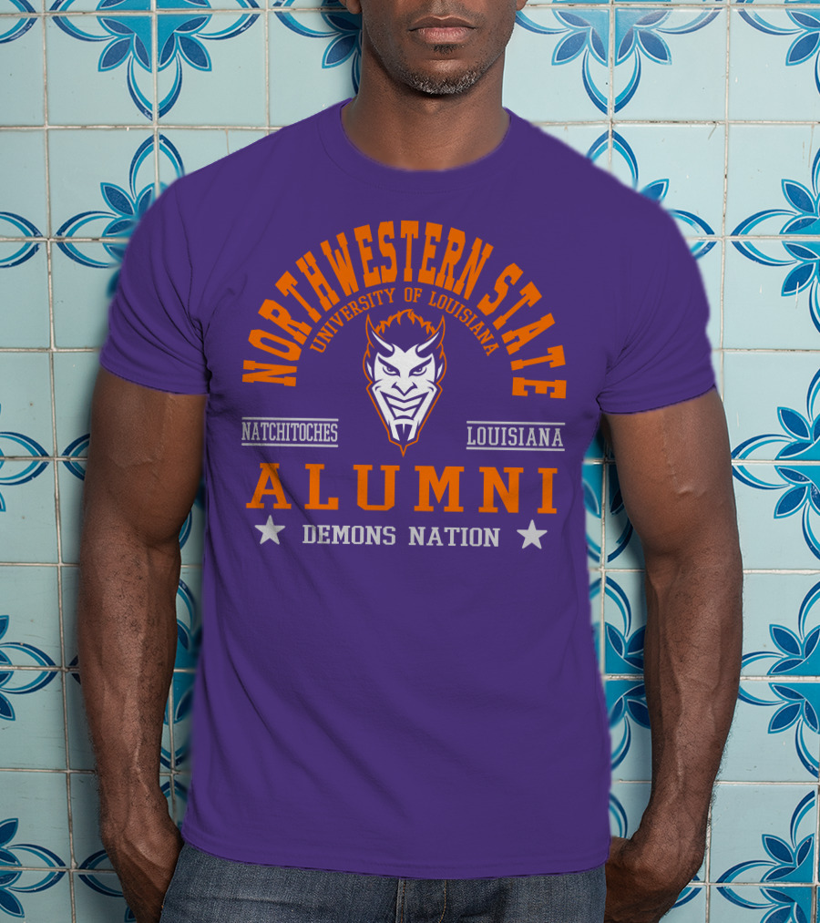 Northwestern State University Of Louisiana Alumni Demons Nation Natchitoches T-Shirt
