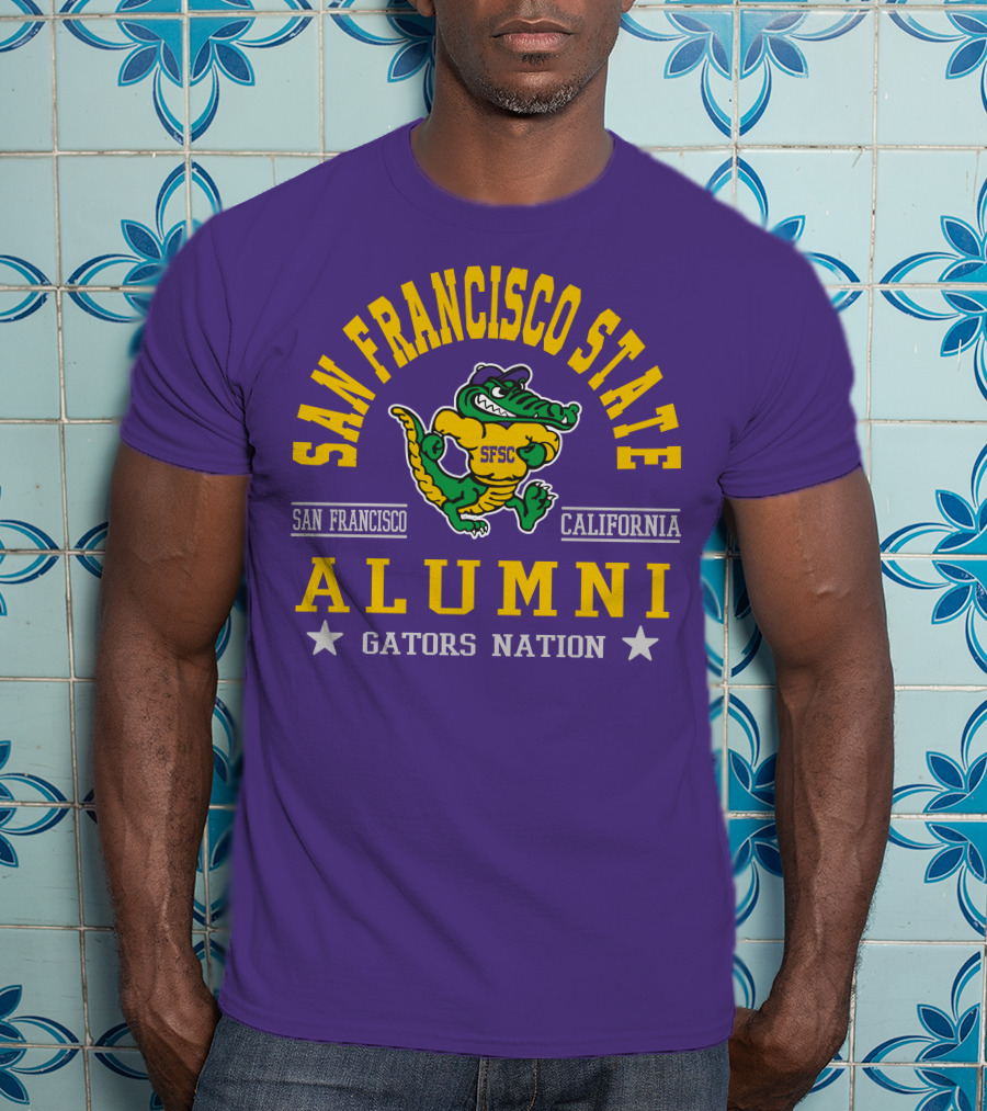 San Francisco State Alumni Gators Nation SFSC California T-Shirt