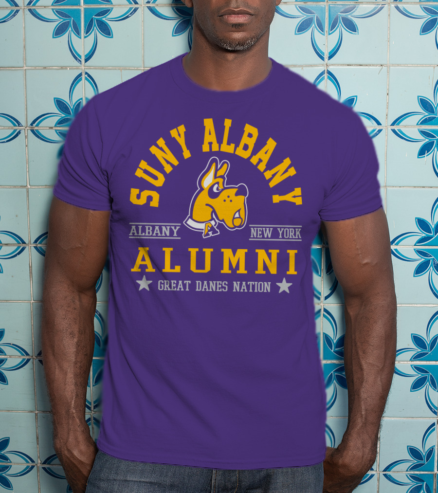 SUNY Albany Alumni Great Danes Nation New York T-Shirt