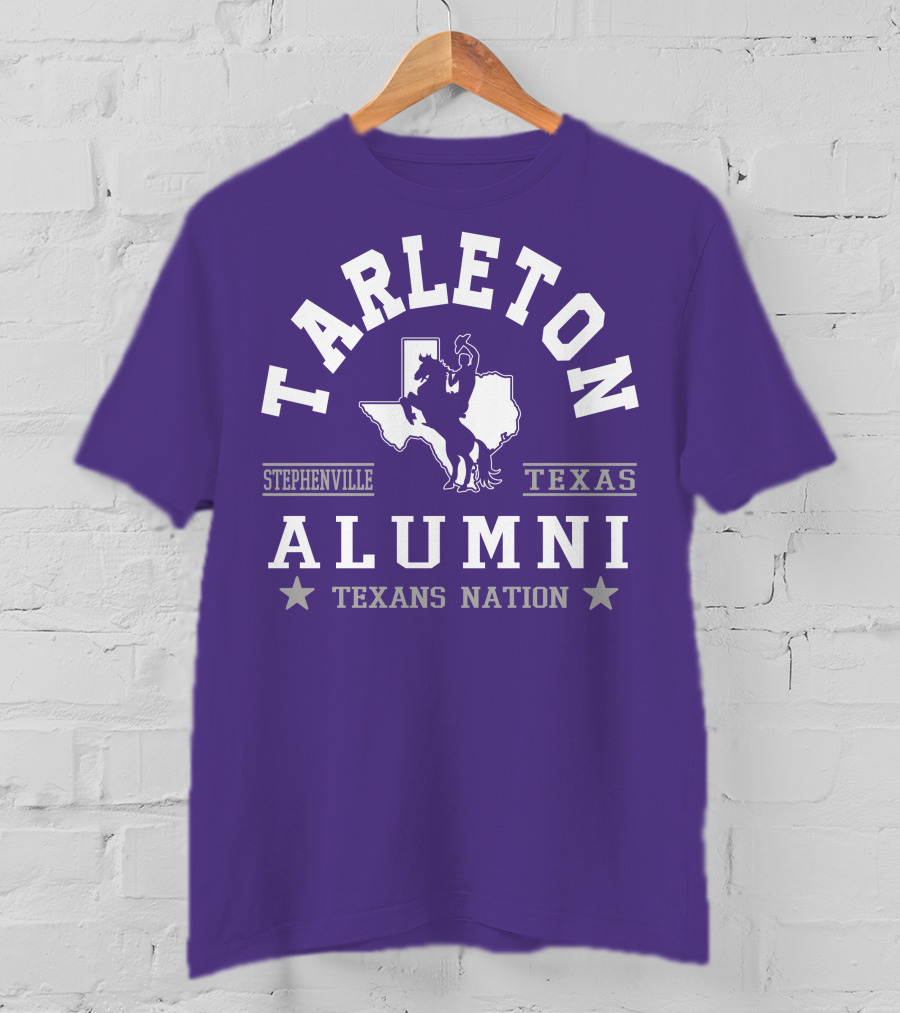 Tarleton Alumni Stephenville Texas Texans Nation T-Shirt
