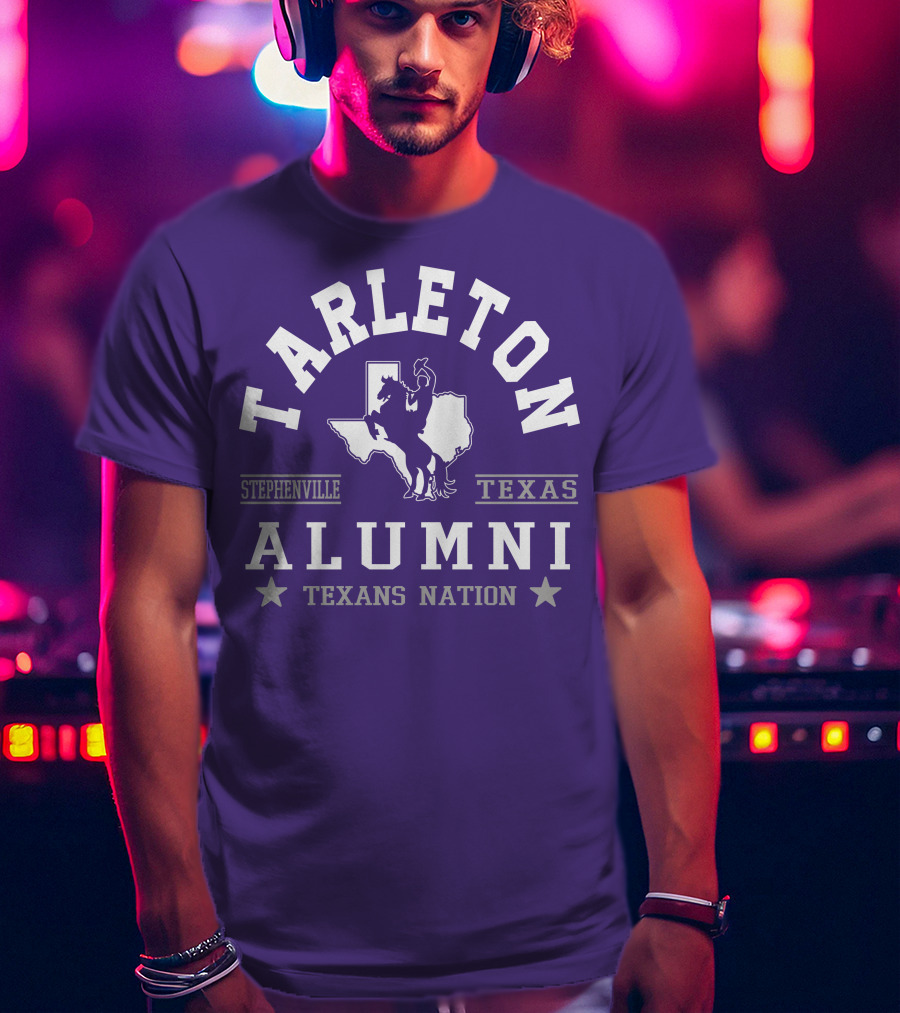 Tarleton Alumni Stephenville Texas Texans Nation T-Shirt
