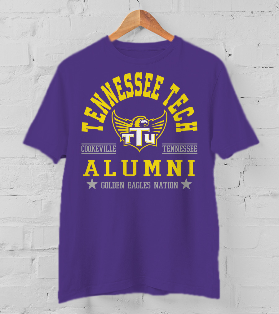 Tennessee Tech Alumni Cookeville Tennessee Golden Eagles Nation T-Shirt