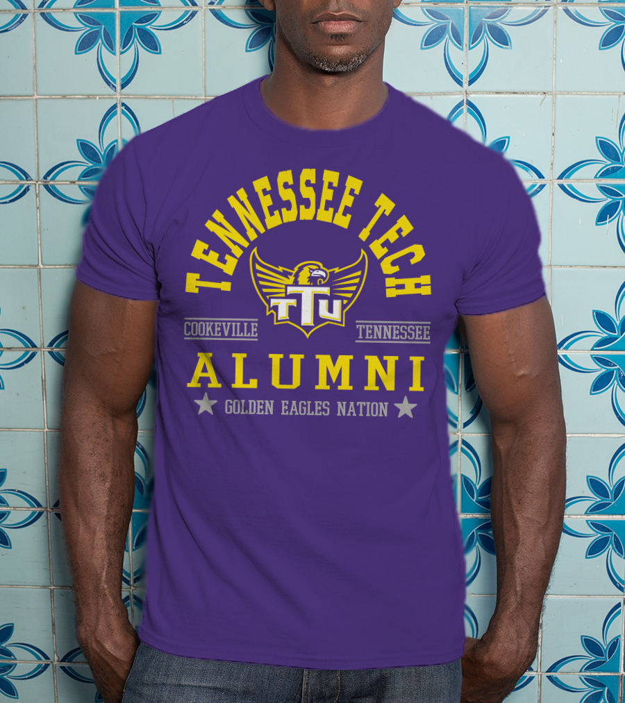 Tennessee Tech Alumni Cookeville Tennessee Golden Eagles Nation T-Shirt
