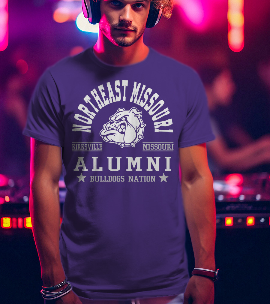 Northeast Missouri Kirksville Alumni Bulldogs Nation T-Shirt