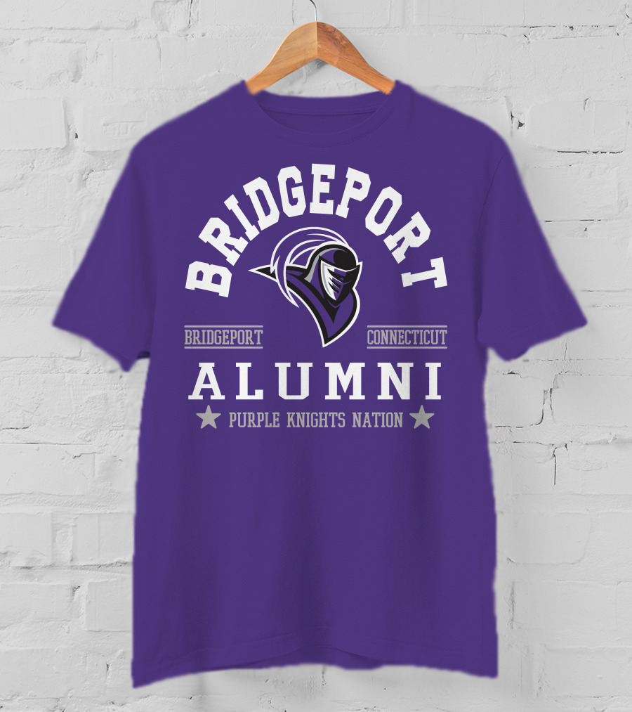 Bridgeport Alumni Purple Knights Nation Connecticut T-Shirt