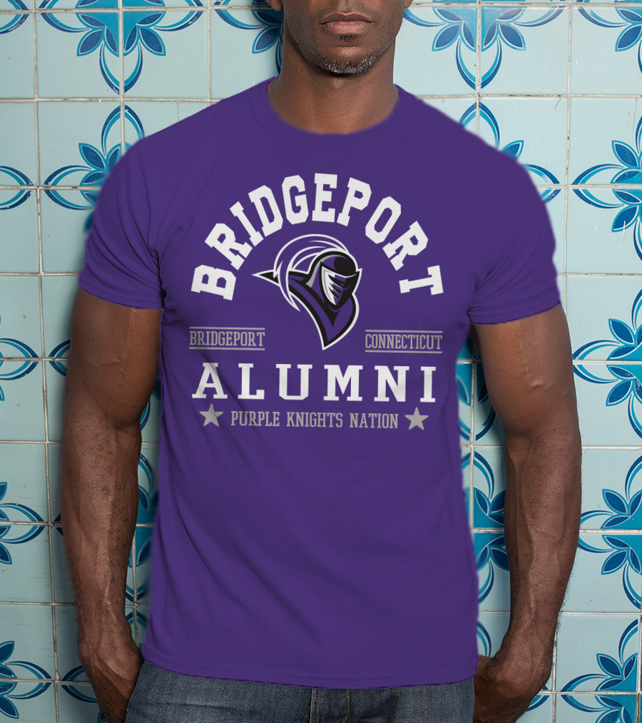 Bridgeport Alumni Purple Knights Nation Connecticut T-Shirt