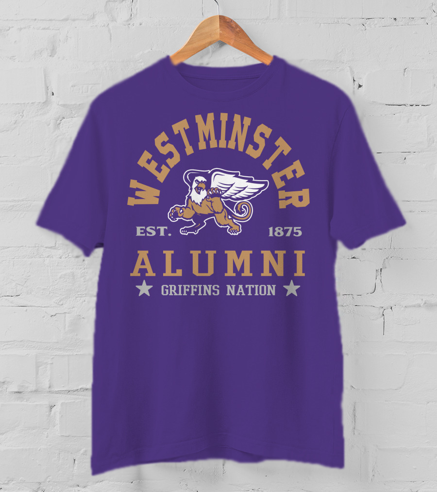 Westminster College Alumni Griffins Nation Est. 1875 T-Shirt