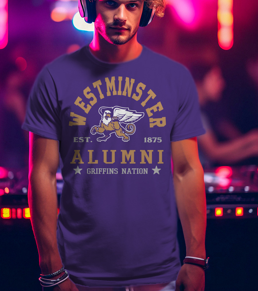 Westminster College Alumni Griffins Nation Est. 1875 T-Shirt