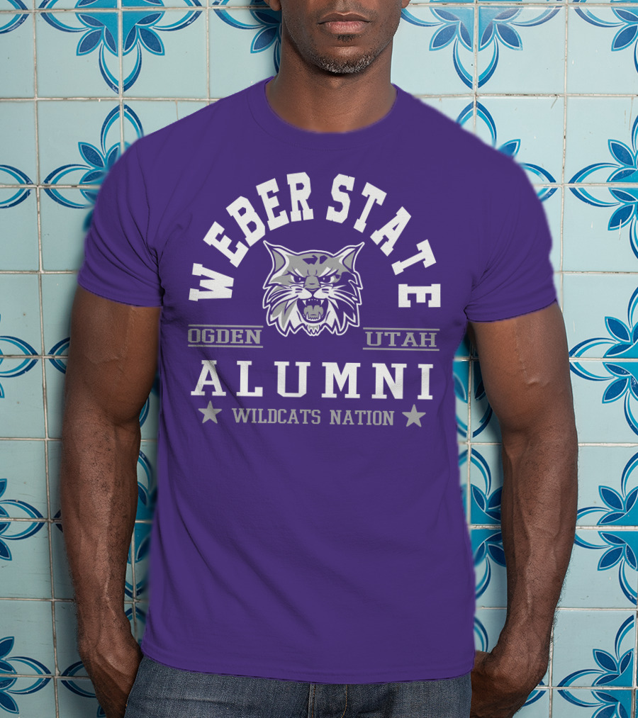 Weber State Alumni Wildcats Nation Ogden Utah T-Shirt