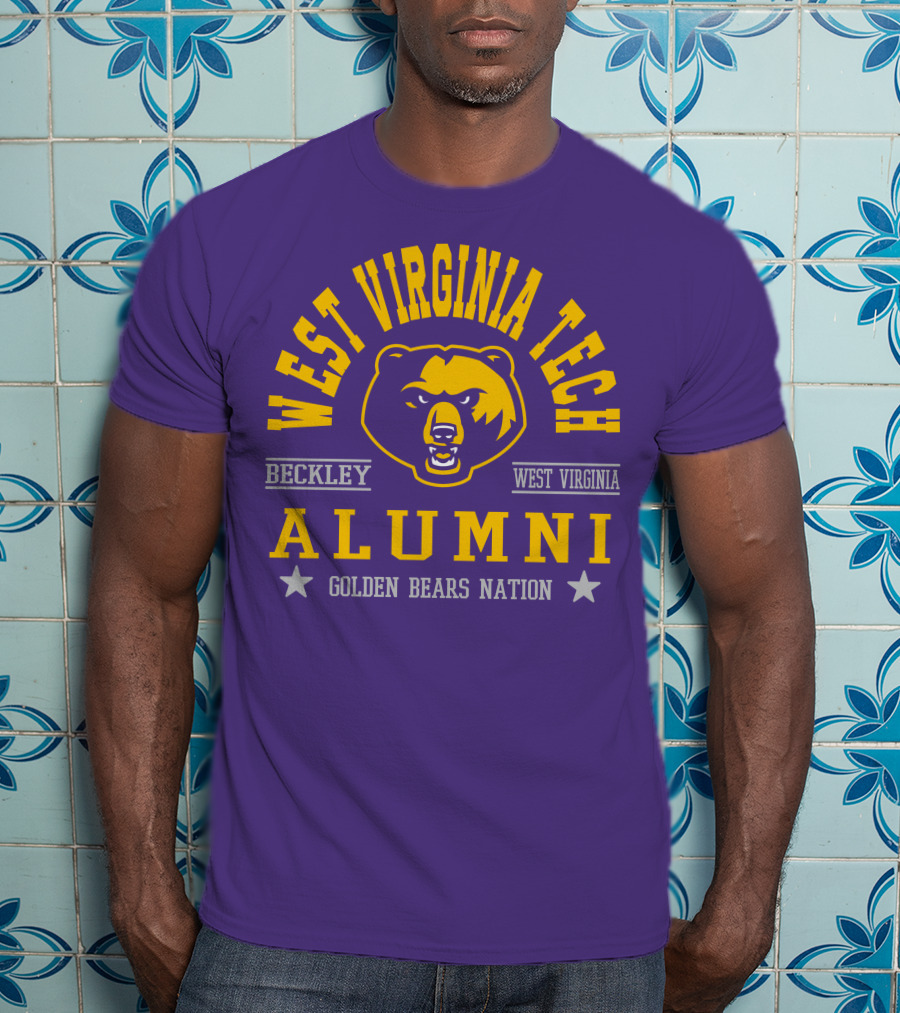 West Virginia Tech Alumni Beckley Golden Bears Nation T-Shirt