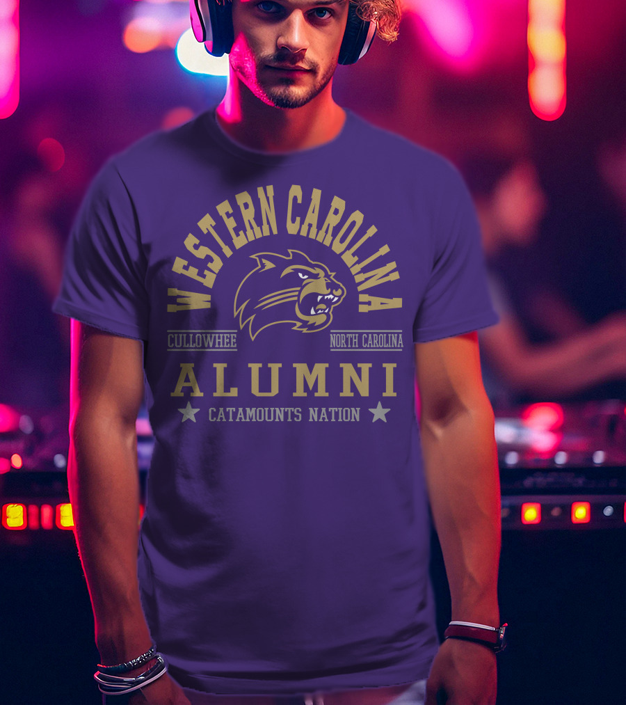 Western Carolina Cullowhee North Carolina Alumni Catamounts Nation T-Shirt