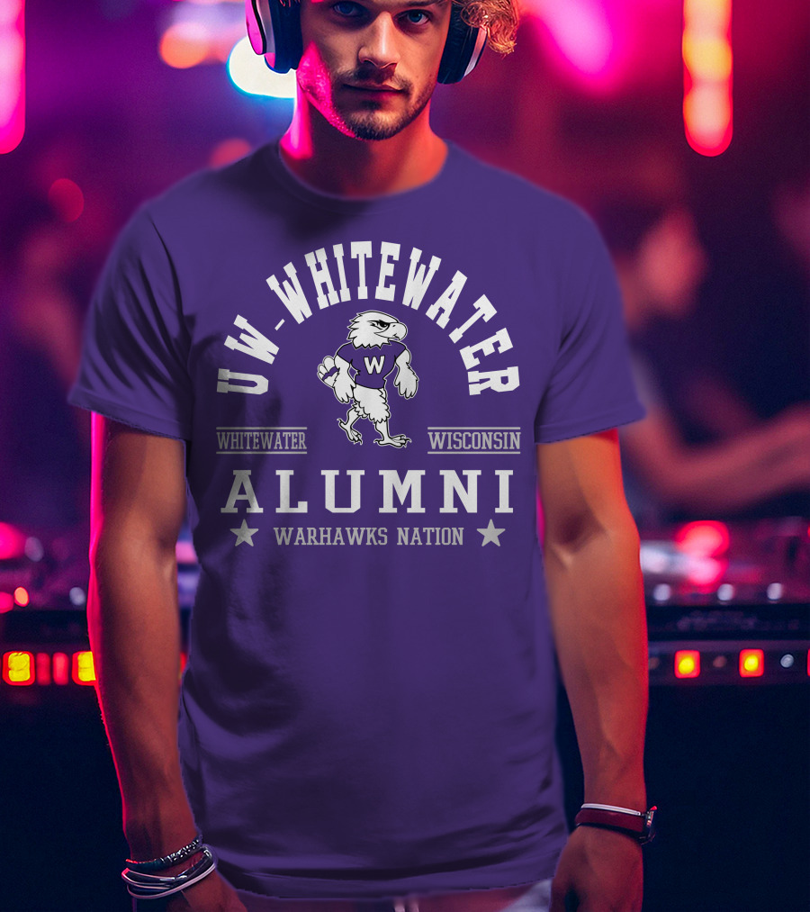 UW-Whitewater Wisconsin Alumni Warhawks Nation T-Shirt