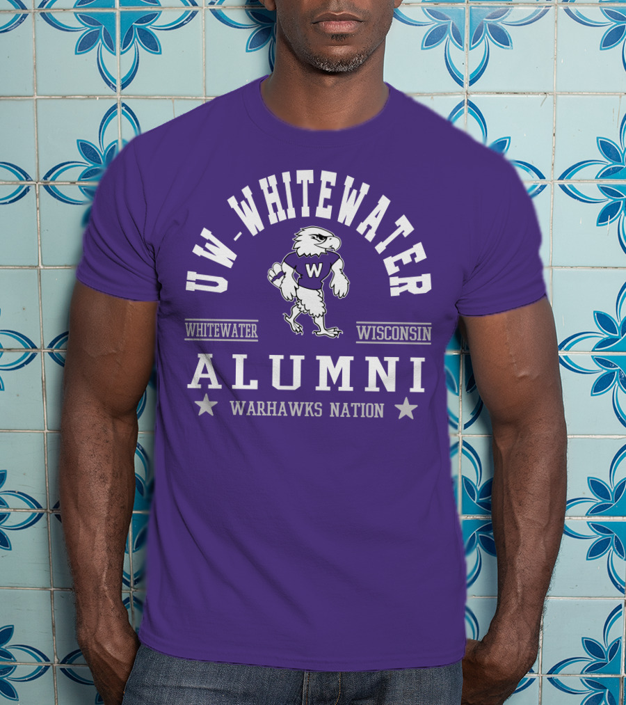 UW-Whitewater Wisconsin Alumni Warhawks Nation T-Shirt