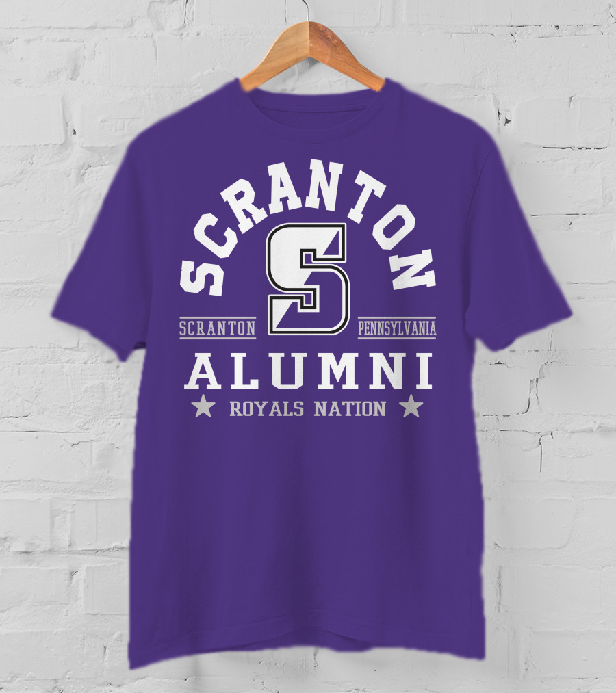 Scranton Alumni Pennsylvania Royals Nation T-Shirt
