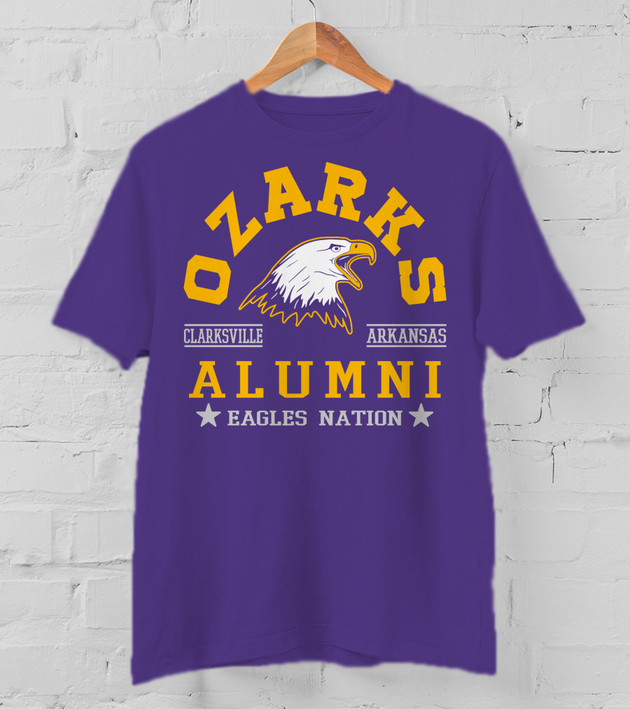 Ozarks Alumni Clarksville Arkansas Eagles Nation T-Shirt