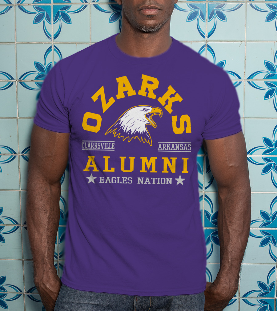 Ozarks Alumni Clarksville Arkansas Eagles Nation T-Shirt