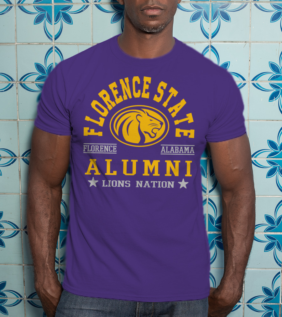 Florence State Alumni Lions Nation Florence Alabama T-Shirt