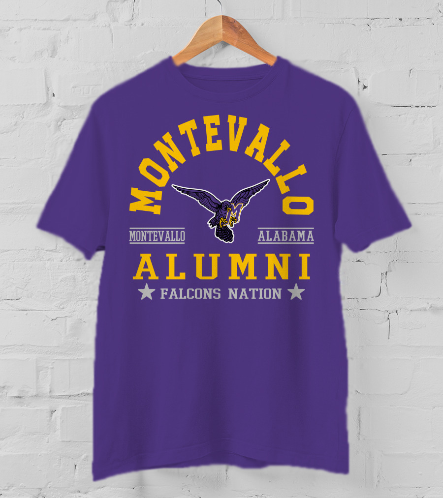 Montevallo Alabama Alumni Falcons Nation T-Shirt