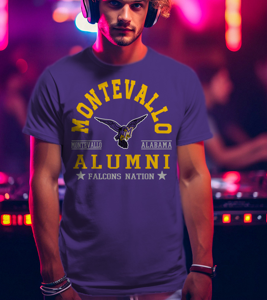 Montevallo Alabama Alumni Falcons Nation T-Shirt