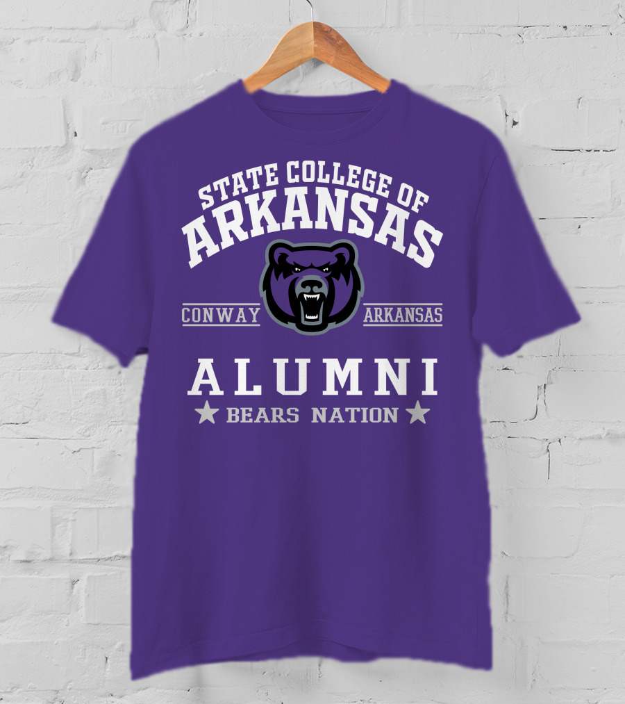 State College Of Arkansas Conway Alumni Bears Nation T-Shirt