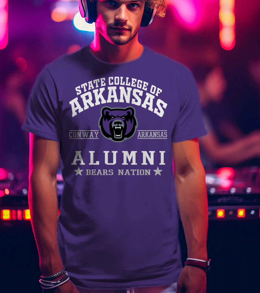 State College Of Arkansas Conway Alumni Bears Nation T-Shirt