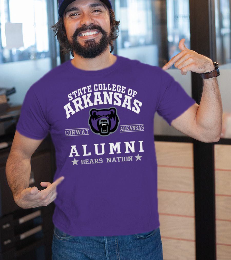 State College Of Arkansas Conway Alumni Bears Nation T-Shirt