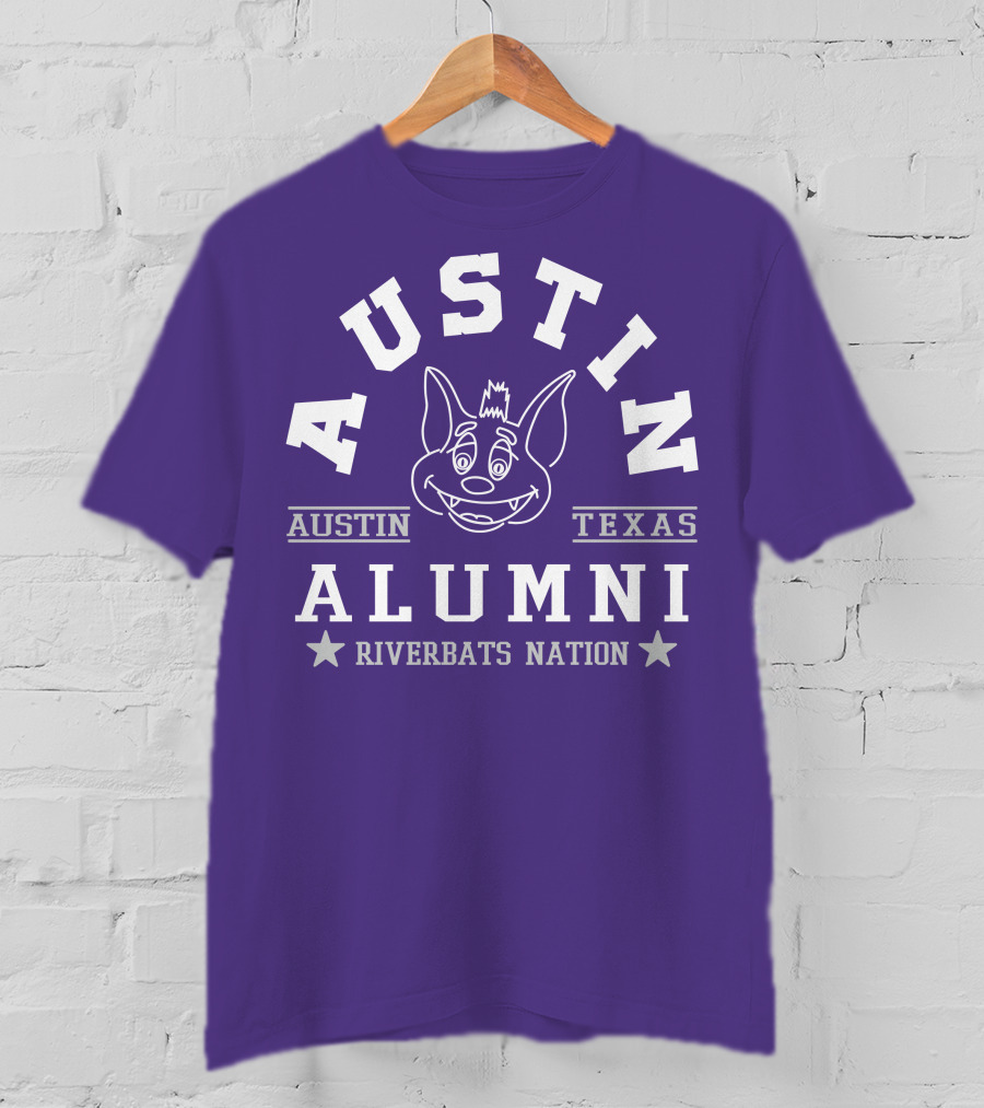Austin Texas Alumni Riverbats Nation T-Shirt