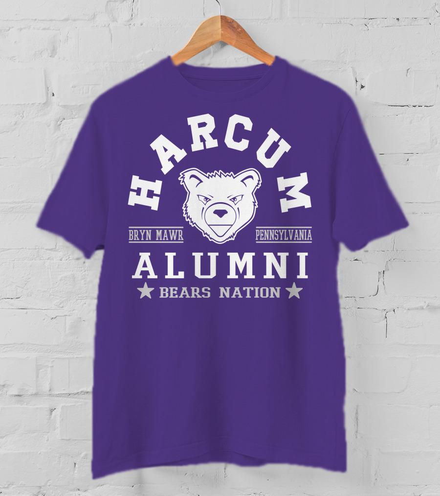 Harcum College Alumni Bears Nation Bryn Mawr Pennsylvania T-Shirt