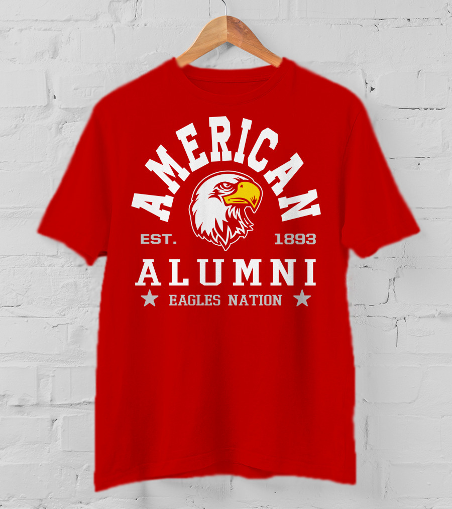 American Alumni Eagles Nation Est. 1893 T-Shirt
