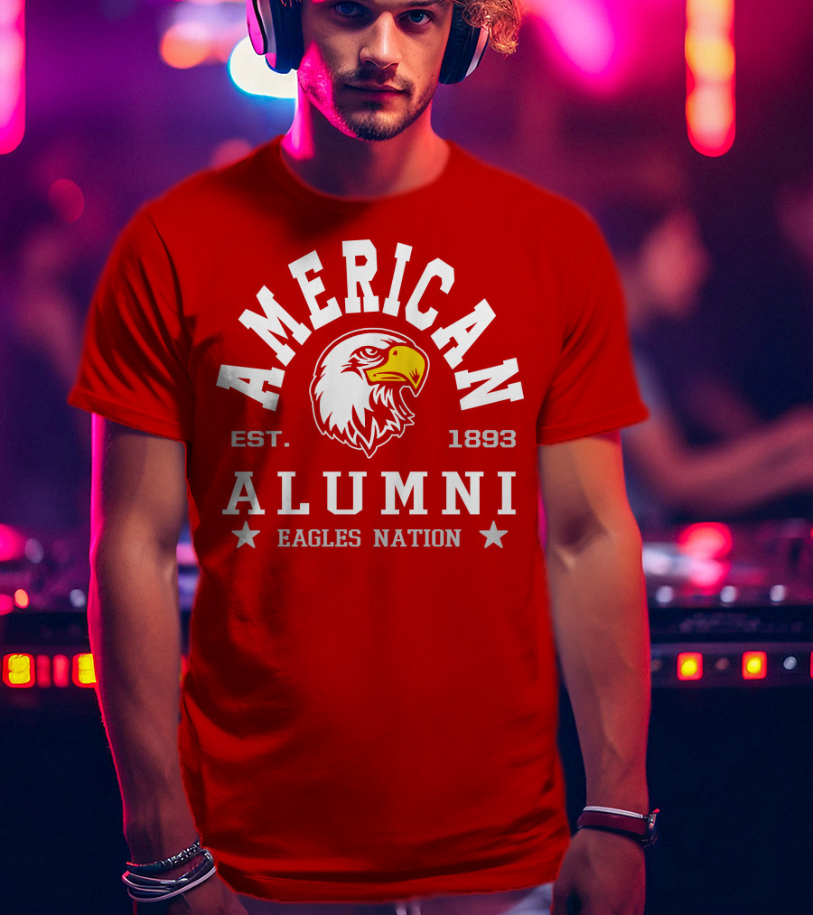 American Alumni Eagles Nation Est. 1893 T-Shirt