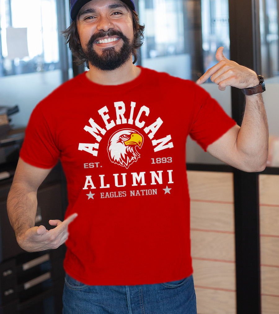 American Alumni Eagles Nation Est. 1893 T-Shirt