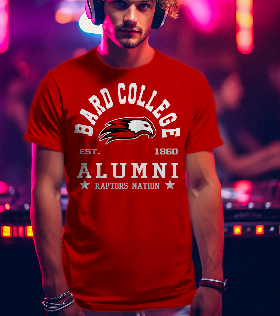 Bard College Alumni Est. 1860 Raptors Nation T-Shirt
