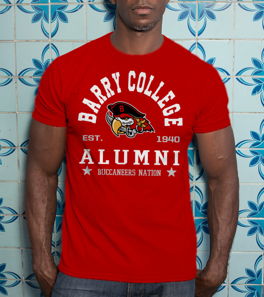 Barry College Alumni Buccaneers Nation Est. 1940 T-Shirt