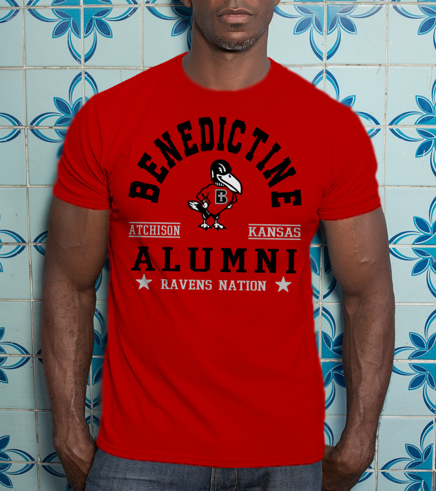 Benedictine Alumni Atchison Kansas Ravens Nation T-Shirt