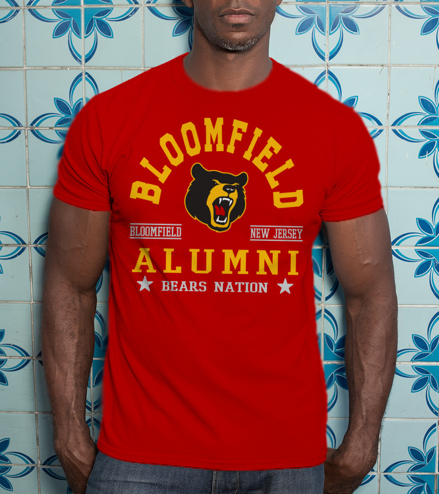 Bloomfield New Jersey Alumni Bears Nation T-Shirt