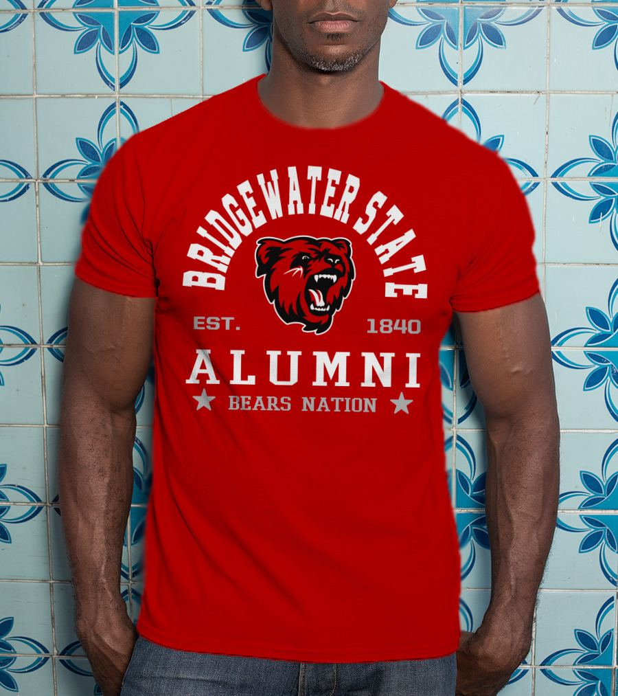 Bridgewater State University Alumni Bears Nation Est. 1840 T-Shirt