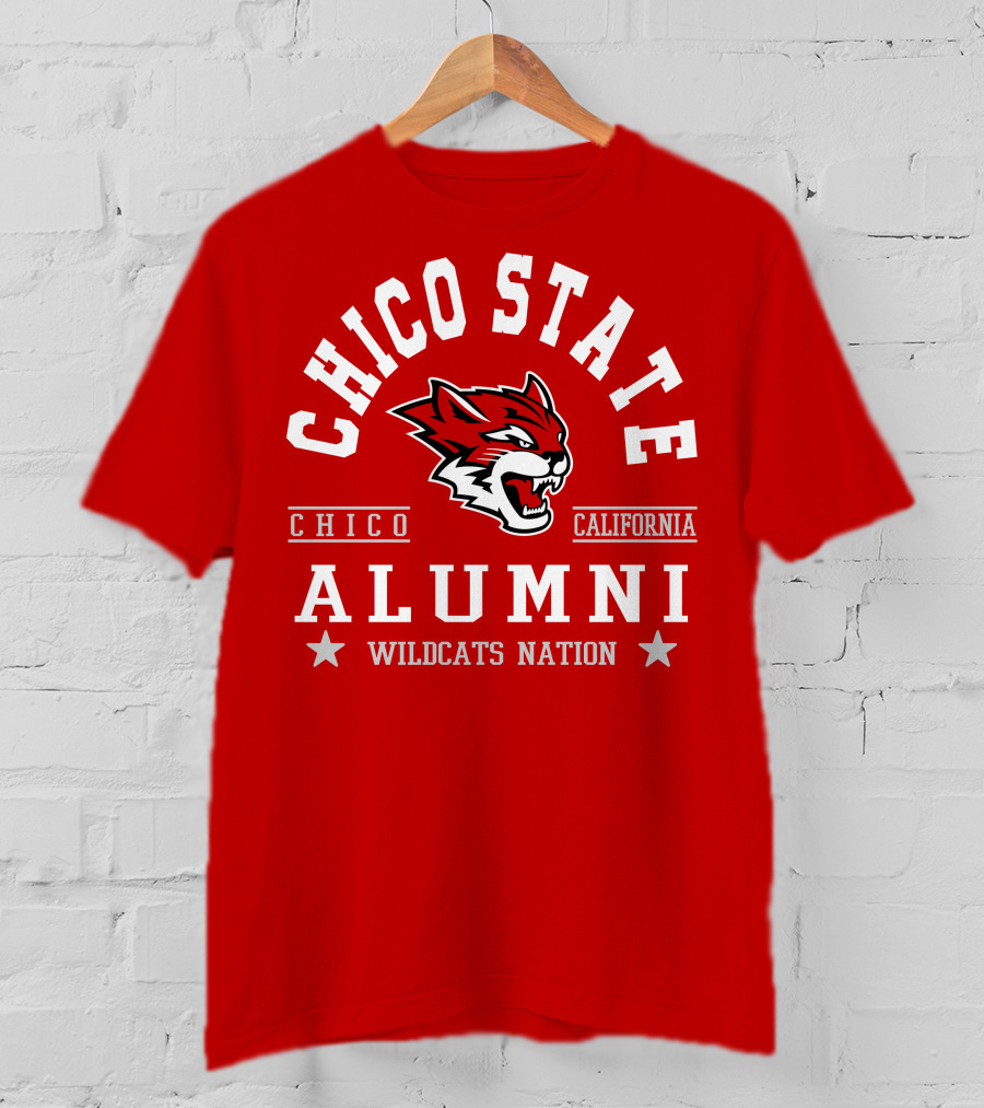 Chico State California Alumni Wildcats Nation T-Shirt