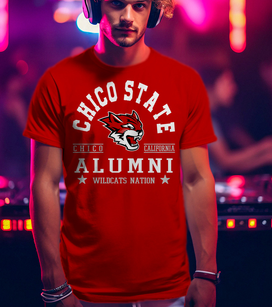 Chico State California Alumni Wildcats Nation T-Shirt