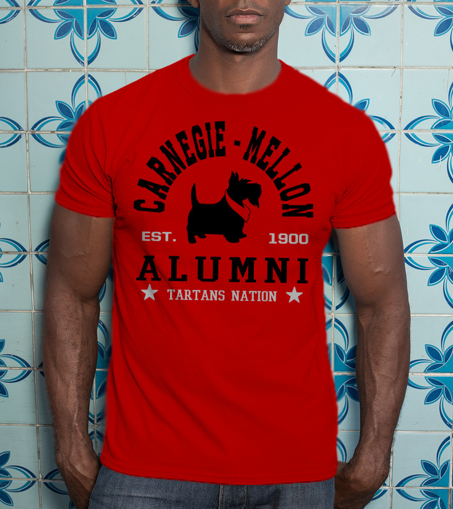 Carnegie Mellon Alumni Est. 1900 Tartans Nation T-Shirt