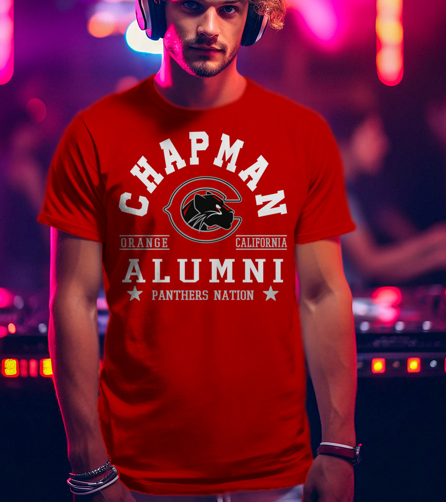 Chapman Alumni Panthers Nation Orange California T-Shirt