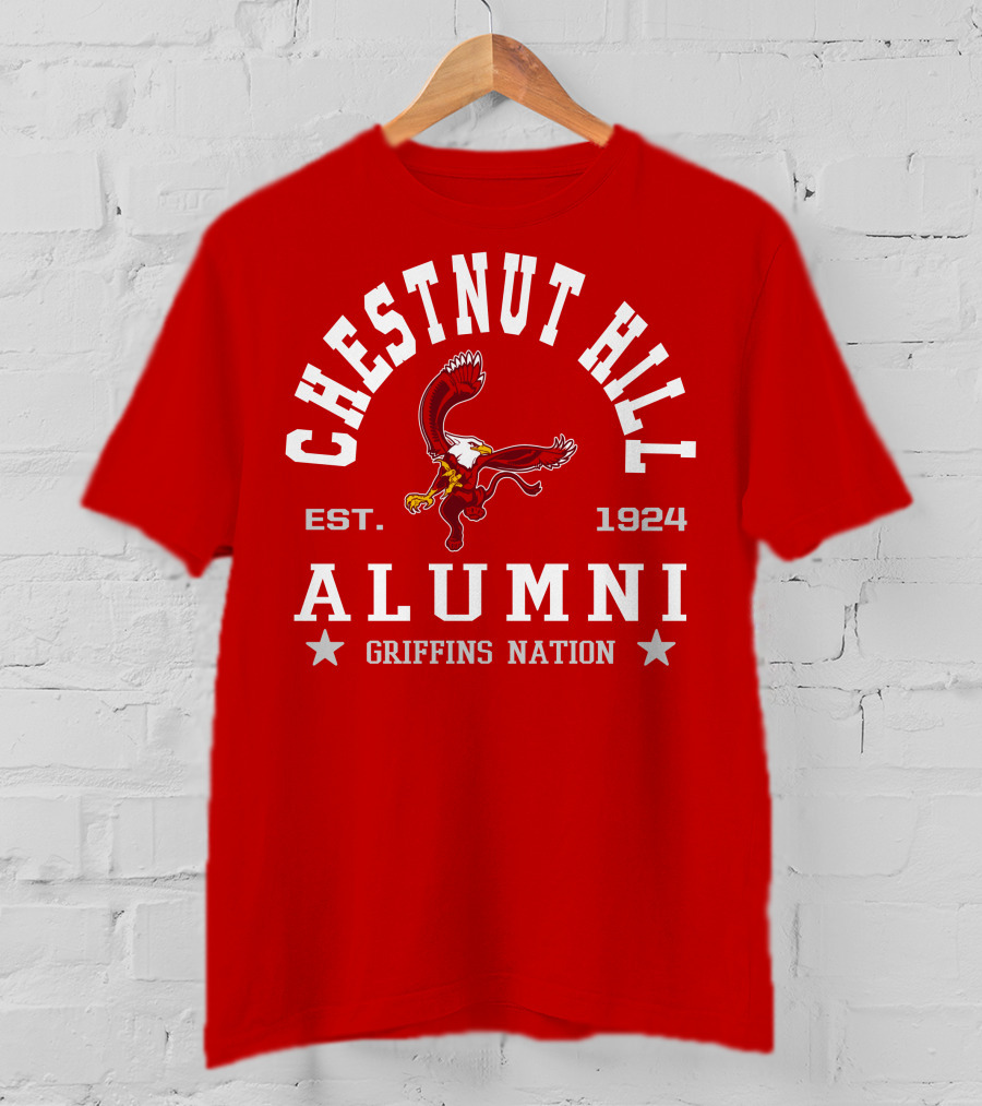 Chestnut Hill Alumni Griffins Nation Est. 1924 T-Shirt