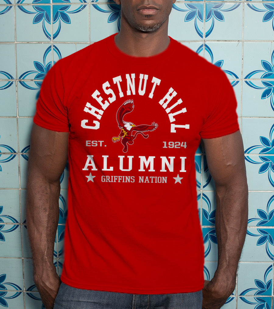 Chestnut Hill Alumni Griffins Nation Est. 1924 T-Shirt