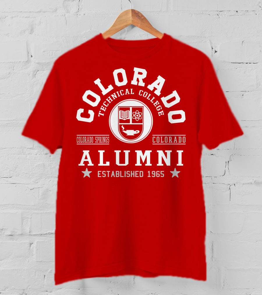 Colorado Technical College Alumni Established 1965 Colorado Springs T-Shirt