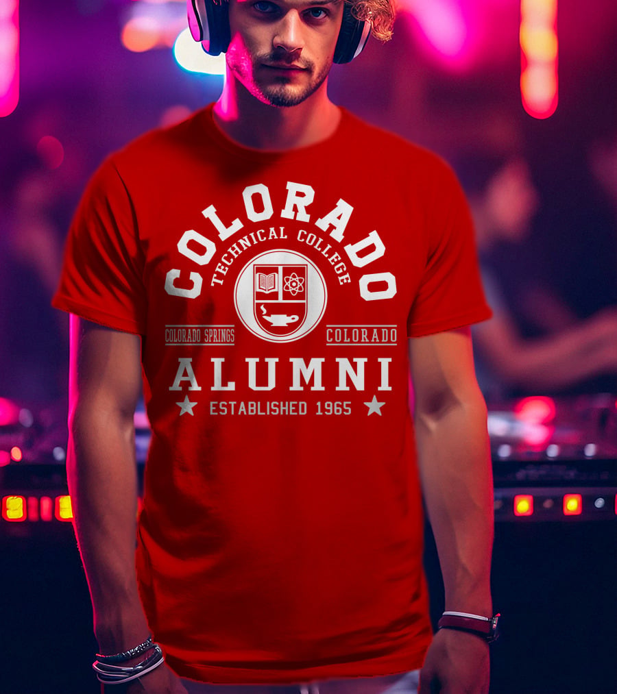 Colorado Technical College Alumni Established 1965 Colorado Springs T-Shirt