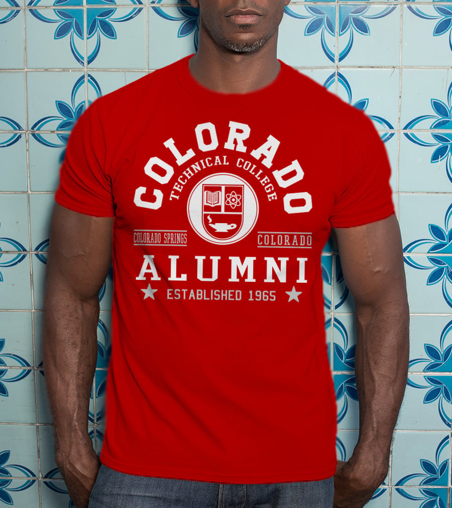 Colorado Technical College Alumni Established 1965 Colorado Springs T-Shirt