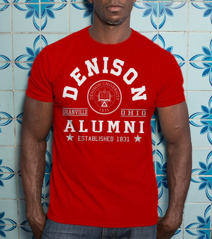 Denison University Granville Ohio Alumni Established 1831 T-Shirt