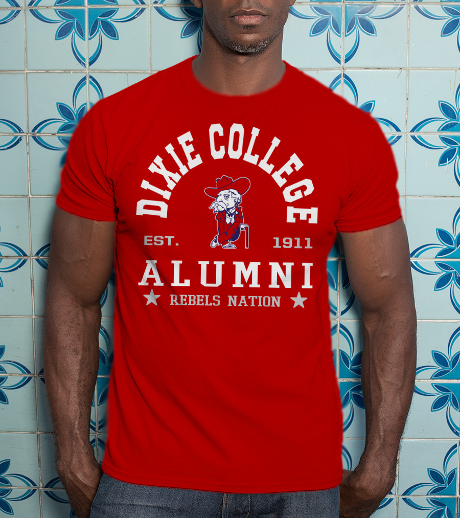 Dixie College Alumni Rebels Nation Est. 1911 T-Shirt